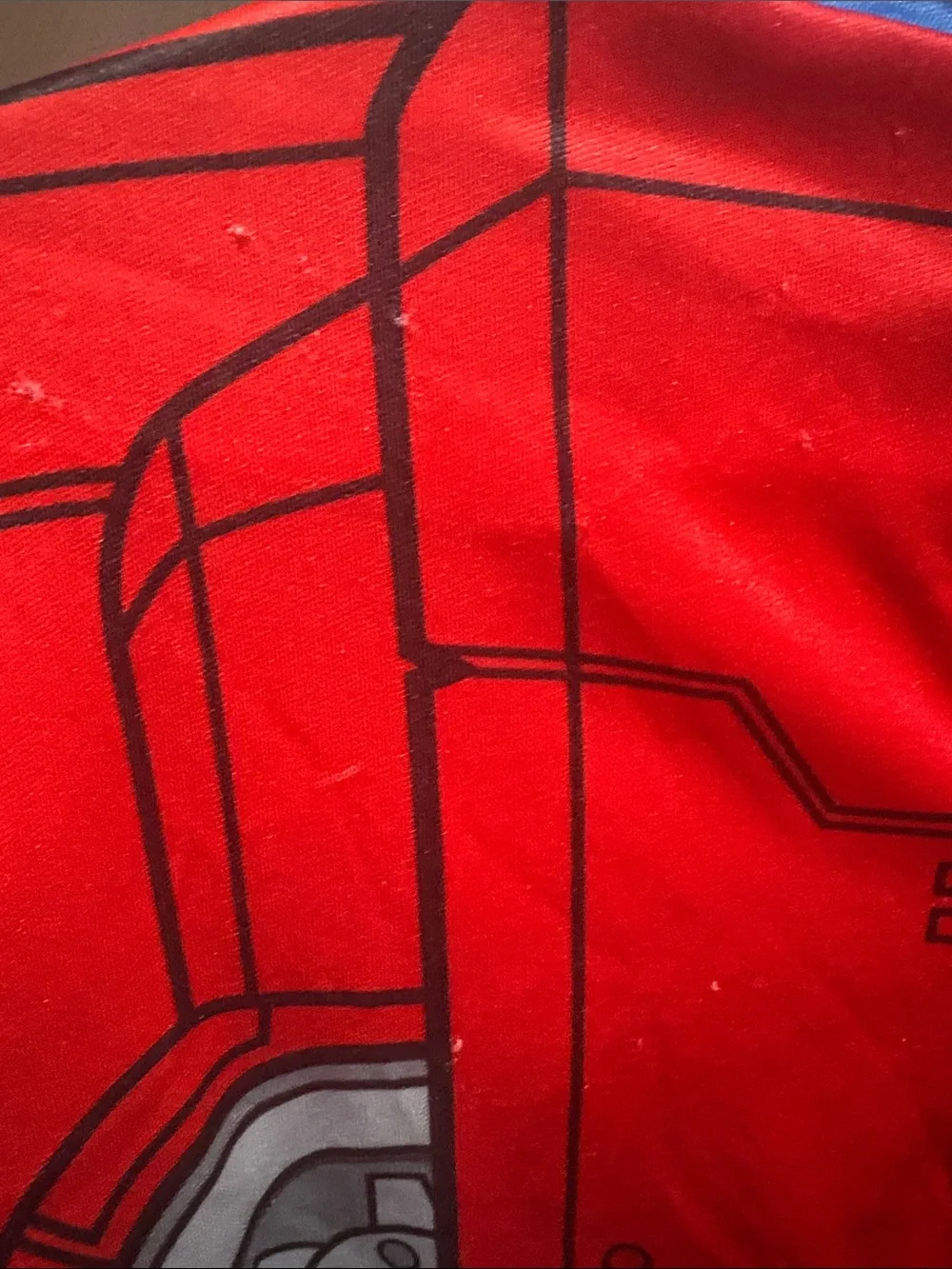 Red and Blue Robot Kids Costume by